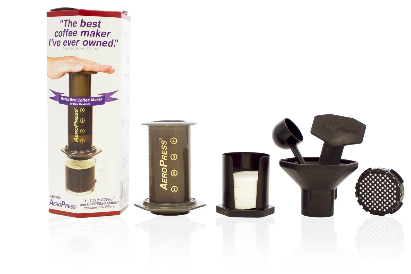 The original Aeropress coffee maker