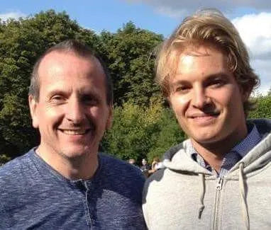 Michael and Nico Rosberg